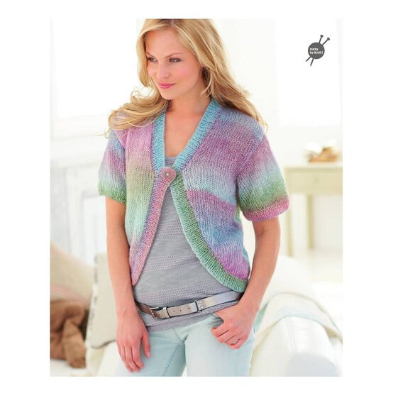 Rico Creative Reflection Ladies' Cardigans Digital Pattern 142 image number 2