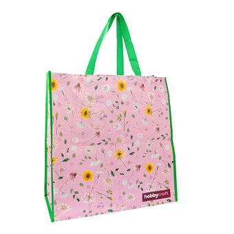 Meadow Flowers Woven Bag for Life