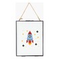 FREE PATTERN DMC Rocket Ship Cross Stitch 0240 image number 2
