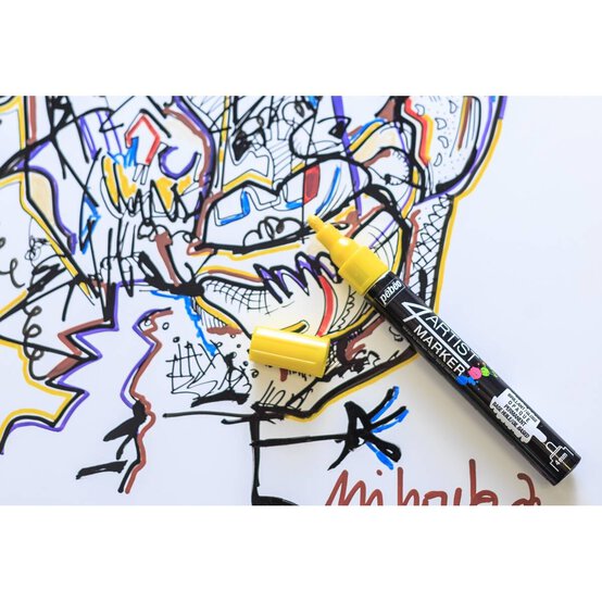 Pebeo 4Artist Basic Colour Markers Set 5 Pack image number 4