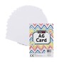 White Card A6 50 Pack image number 1
