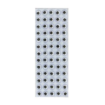 Googly Eyes 8mm 65 Pack