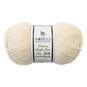 Women&rsquo;s Institute Cream Premium Acrylic Yarn 100g image number 1