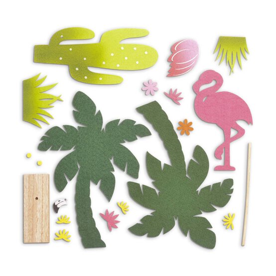 Make a Flamingo Craft Set  image number 3