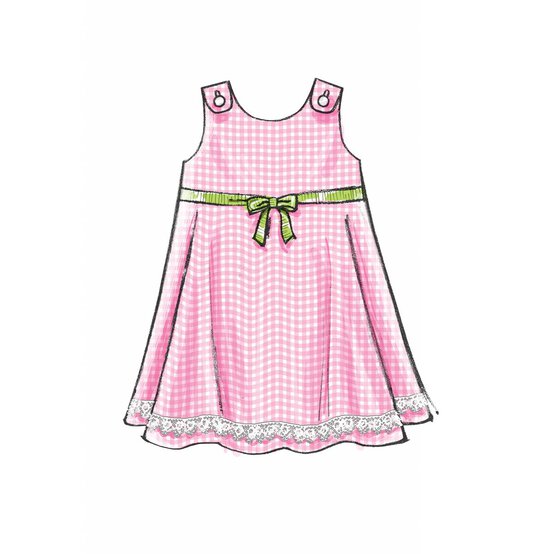 McCall&rsquo;s Toddler Separates Sewing Pattern M5416 image number 4