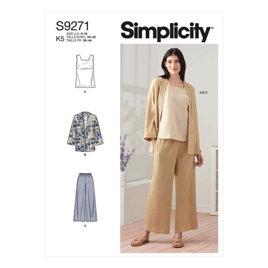 Simplicity Women&rsquo;s Separates Sewing Pattern S9271 (18-26) image number 1