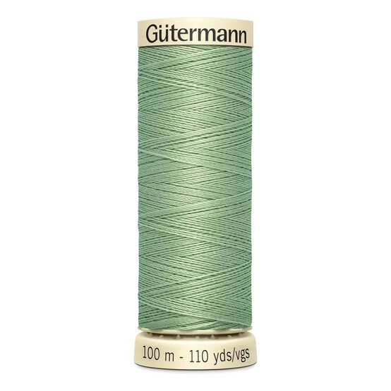 Gutermann Green Sew All Thread 100m (914) image number 1
