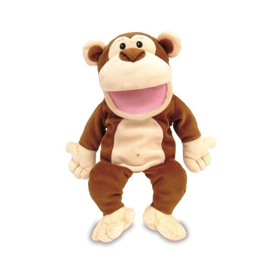 Fiesta Crafts Monkey Hand Puppet image number 1
