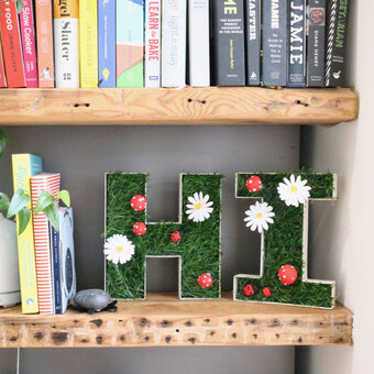 5 Ways to Decorate Wooden Fillable Letters