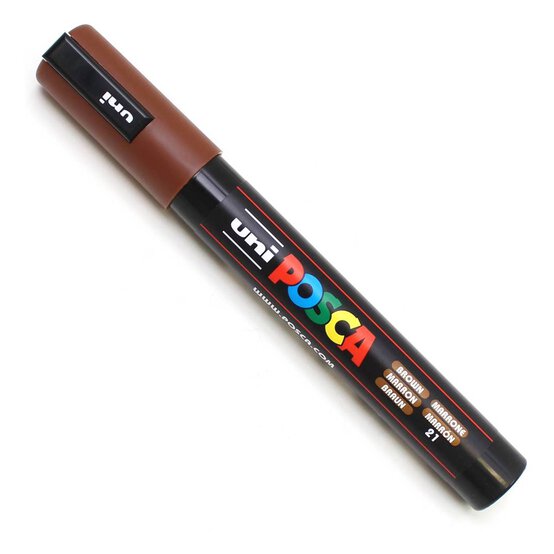 Uni-ball Brown Posca Marker PC-5M image number 2