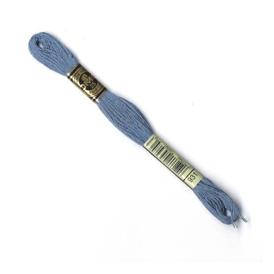 DMC Blue Mouline Special 25 Cotton Thread 8m (931) image number 1