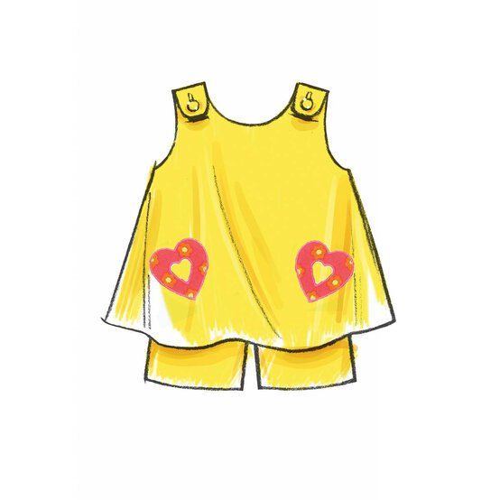 McCall&rsquo;s Toddler Separates Sewing Pattern M5416 image number 3