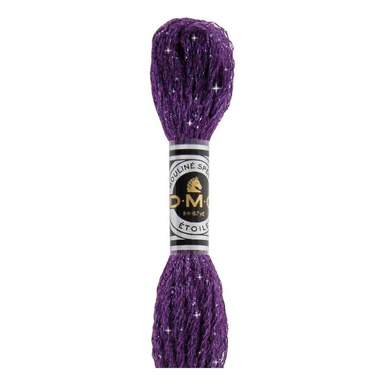 DMC Deep Purple Mouline Etoile Cotton Thread 8m (C550) image number 1