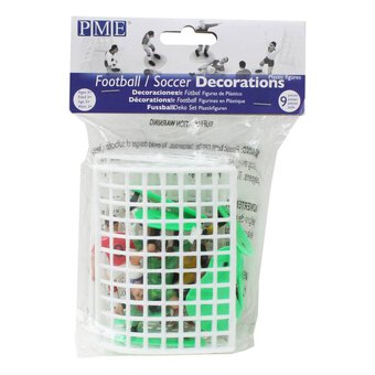 PME Football Cake Topper Set 9 Pieces
