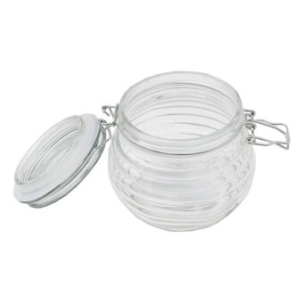 Honey Pot Clip-Top Glass Jar 650ml