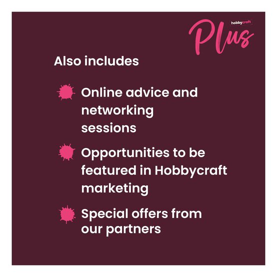 Hobbycraft Plus 1-Year Membership image number 6