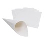 White Confetti Cones 10 Pack image number 1
