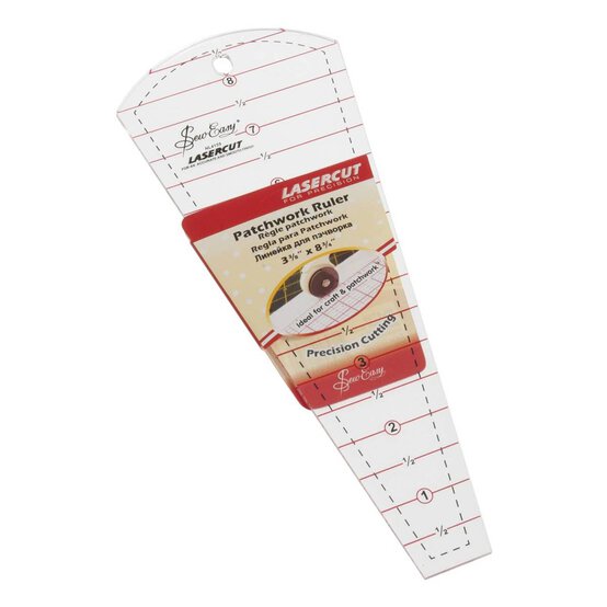 Sew Easy Dresden Template 8 x 3.5 Inches image number 1