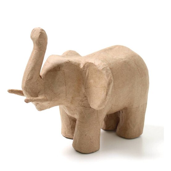 Decopatch Mache Elephant 22cm image number 1
