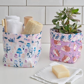 How to Make a Fabric Storage Box