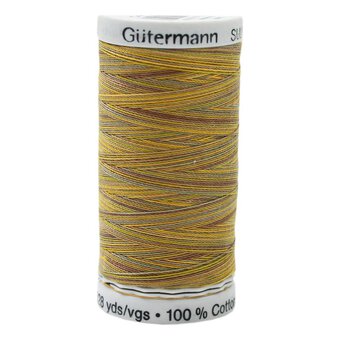 Gutermann Yellow Sulky Cotton Thread 30 Weight 300m (4009)