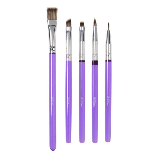 Wilton Decorating Brush Set 5 Pieces image number 1