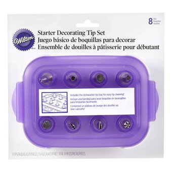 Wilton Starter Tip Set 8 Pieces