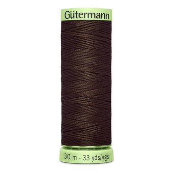 Gutermann Brown Top Stitch Thread 30m (696)