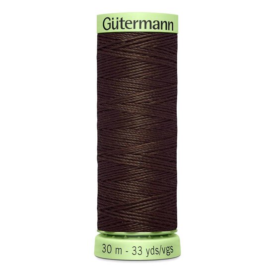 Gutermann Brown Top Stitch Thread 30m (696) image number 1