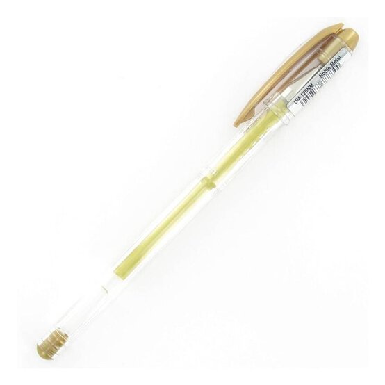 Uni-ball Signo Noble Gold Metallic Gel Pen image number 1