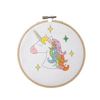 Unicorn Embroidery Kit