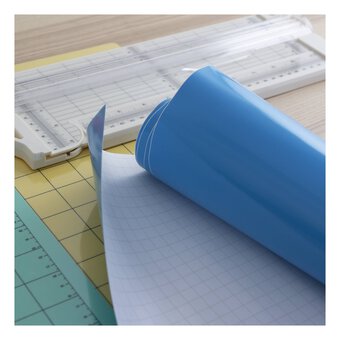 Blue Glossy Permanent Vinyl 12 x 48 Inches