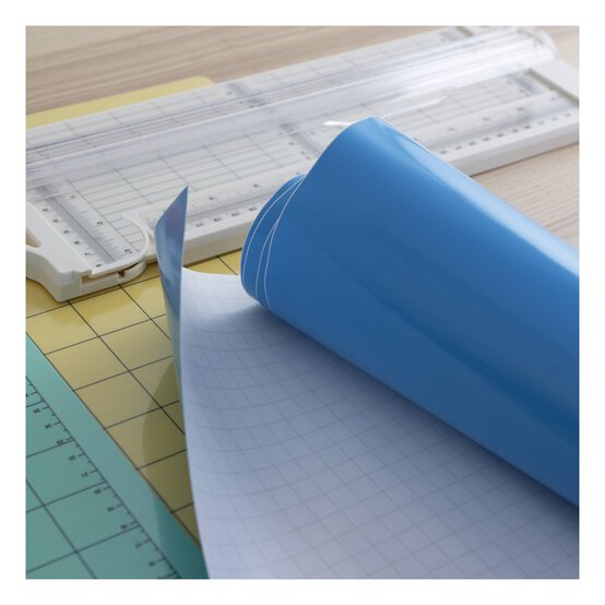 Blue Glossy Permanent Vinyl 12 x 48 Inches image number 2