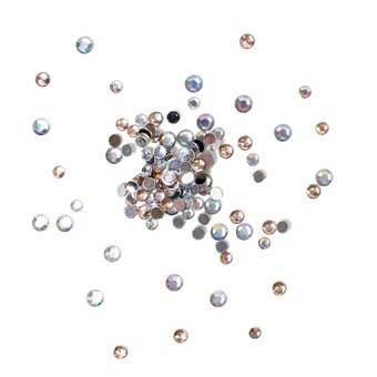 Rose Gold Assorted Round Gems 90g