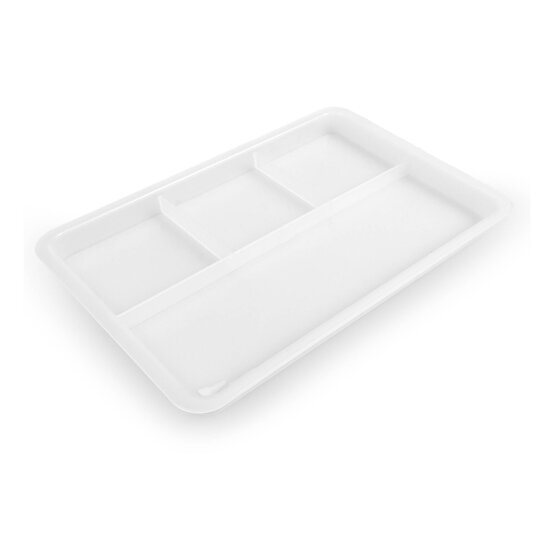 Translucent White Trolley Tray image number 1