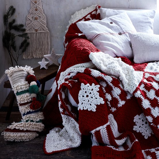 Knitcraft Christmas Blanket Digital Pattern 0137 image number 2