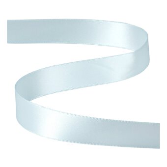 Light Blue Double-Faced Satin Ribbon 18mm x 5m