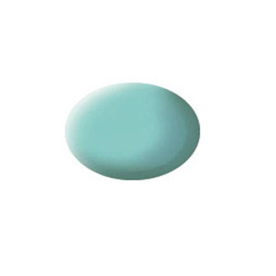 Revell Light Green Matt Aqua Colour Acrylic Paint 18ml (155) image number 1