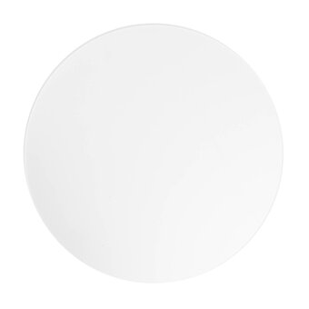 Clear Round Acrylic Sign 40cm x 40cm