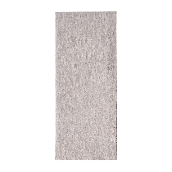 Metallic Silver Crepe Paper 100cm x 50cm image number 1