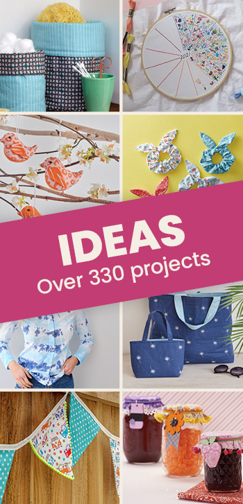 Sewing Ideas, over 330 projects