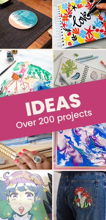 Art Ideas, over 200 projects