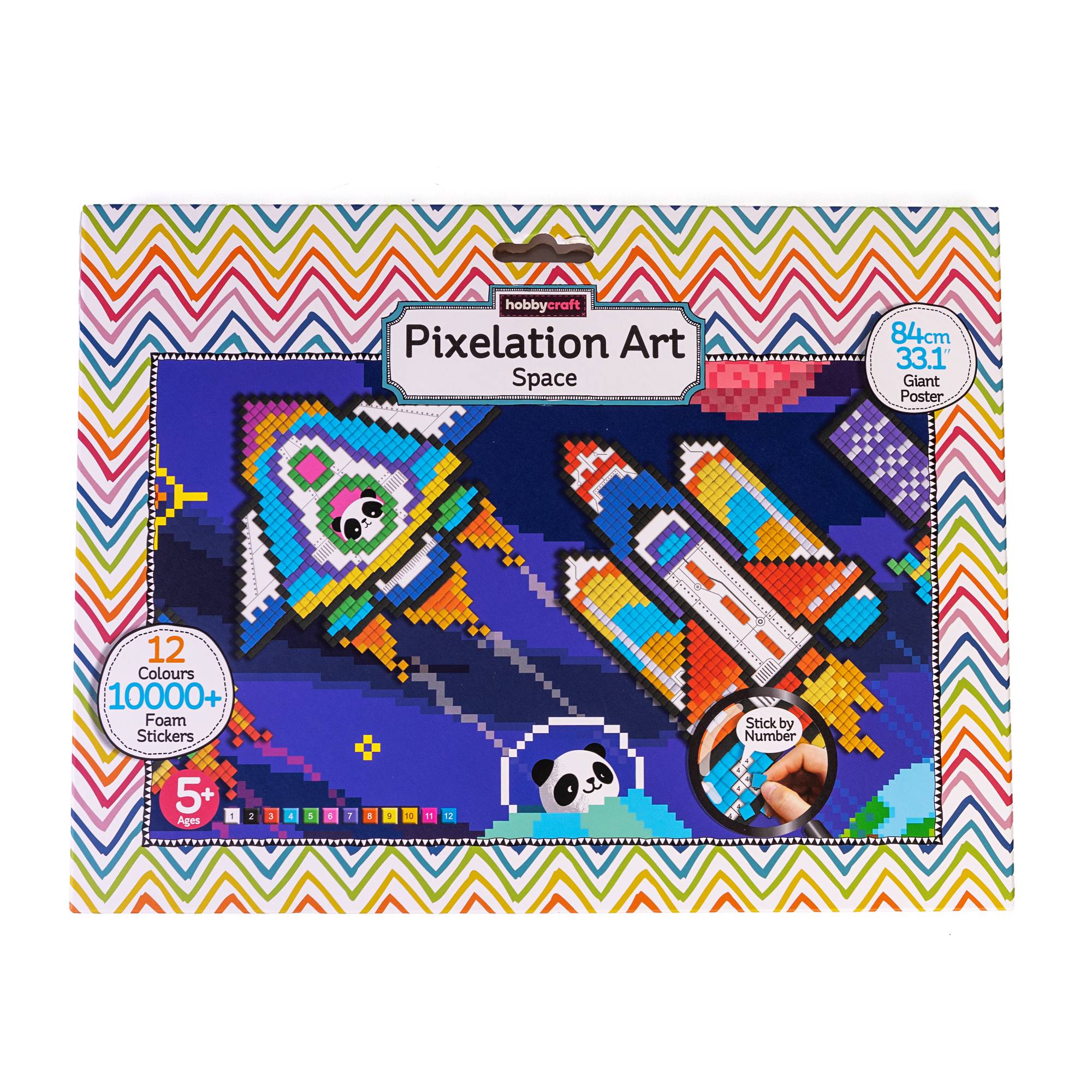 Buy Hobbycraft Space Pixelation Art Set for N/A 0.0 HobbyCraft UK