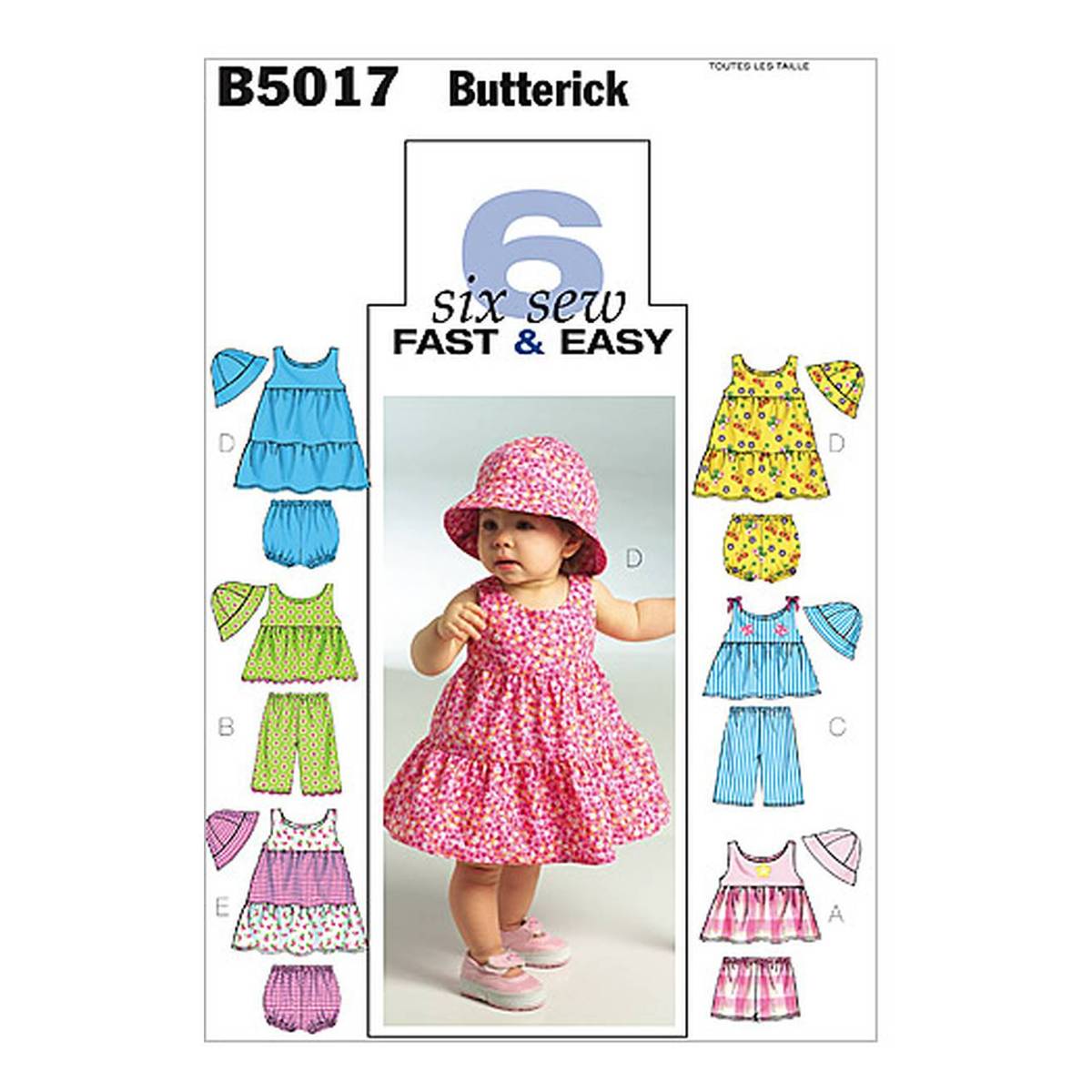 Buy Butterick Baby Set Sewing Pattern B5017 for GBP 11.00 HobbyCraft UK