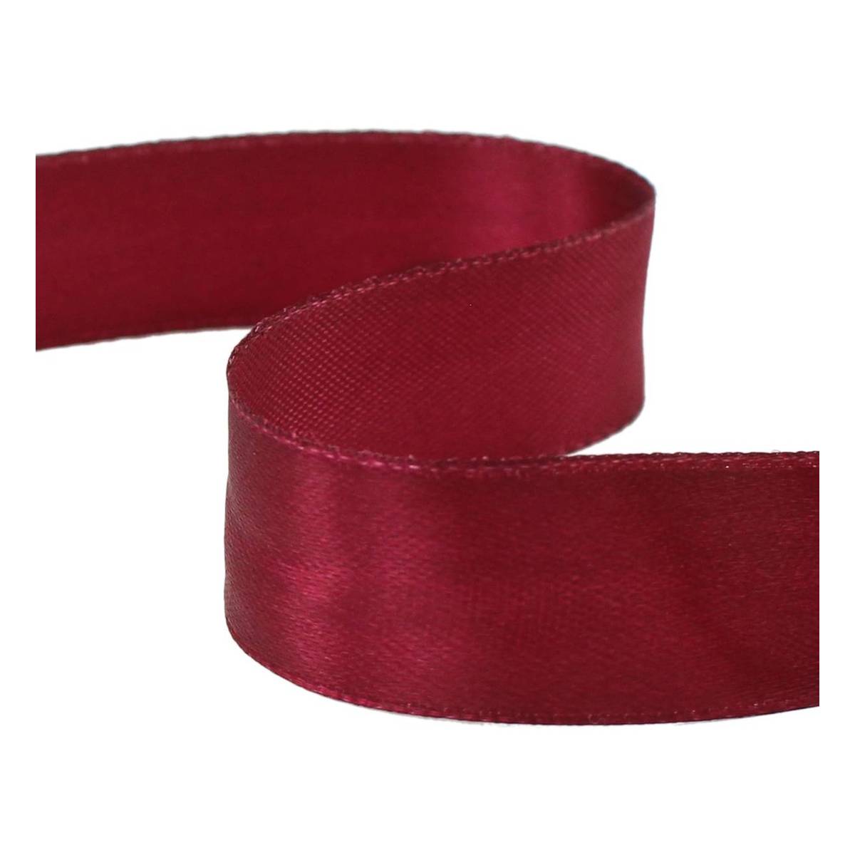 Buy Hobbycraft Wine Satin Ribbon 20mm x 15m for GBP 1.00 HobbyCraft UK